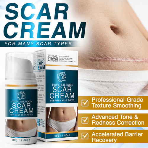 𝗖𝗮𝗿𝗲𝗕𝗿𝗲𝗲𝘇𝗲® 100% Silicone Scar Cream Formula 👨‍⚕️