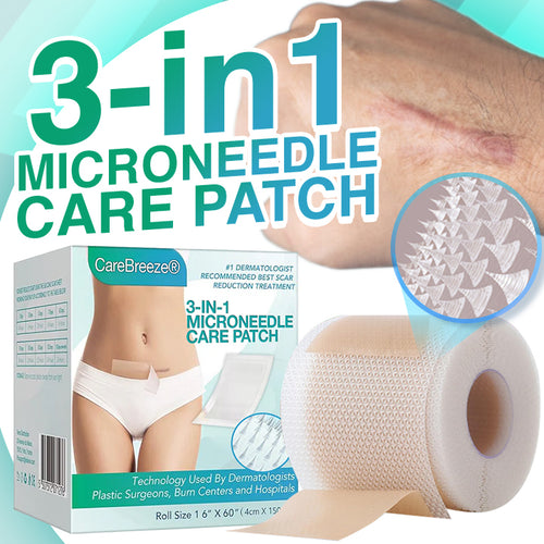 2pcs x 𝗖𝗮𝗿𝗲𝗕𝗿𝗲𝗲𝘇𝗲® Microneedle Scar Care Patch