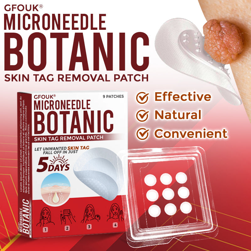 🇺🇸👩‍⚕️MicroNeedle Botanic Skin Tag Removal Patch