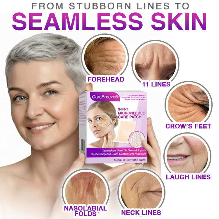 𝘾𝙖𝙧𝙚𝘽𝙧𝙚𝙚𝙯𝙚® Microneedle Anti-Aging Patch