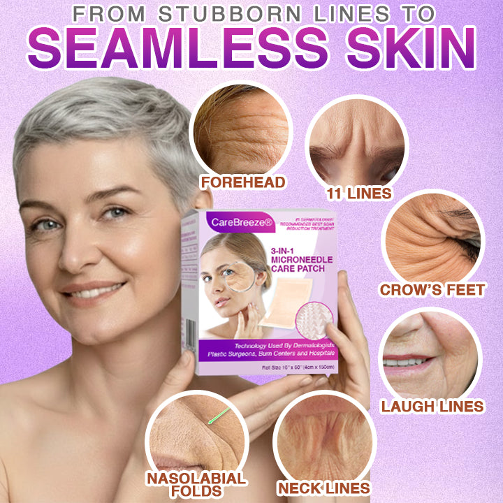 𝘾𝙖𝙧𝙚𝘽𝙧𝙚𝙚𝙯𝙚® Microneedle Anti-Aging Care Patch