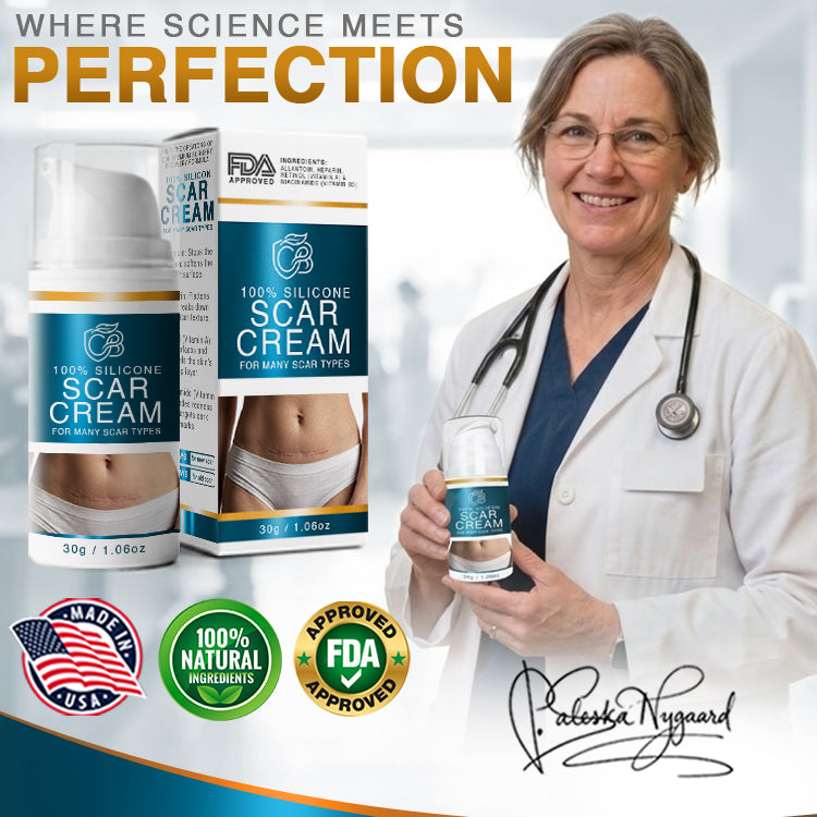 𝗖𝗮𝗿𝗲𝗕𝗿𝗲𝗲𝘇𝗲® 100% Silicone Scar Cream Formula 👨‍⚕️