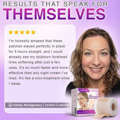 𝘾𝙖𝙧𝙚𝘽𝙧𝙚𝙚𝙯𝙚® Microneedle Anti-Aging Care Patch