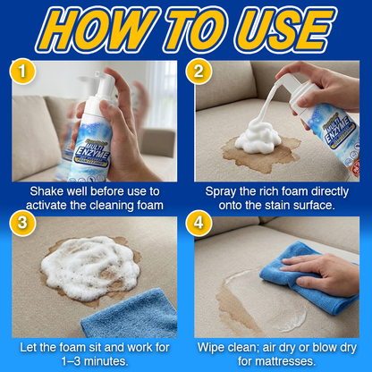 EaseHub® Multi-Enzyme Foam Cleaner