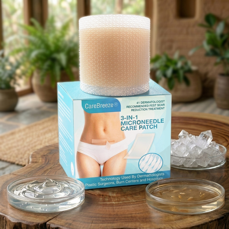 𝘾𝙖𝙧𝙚𝘽𝙧𝙚𝙚𝙯𝙚® Microneedle Scar Care Patch